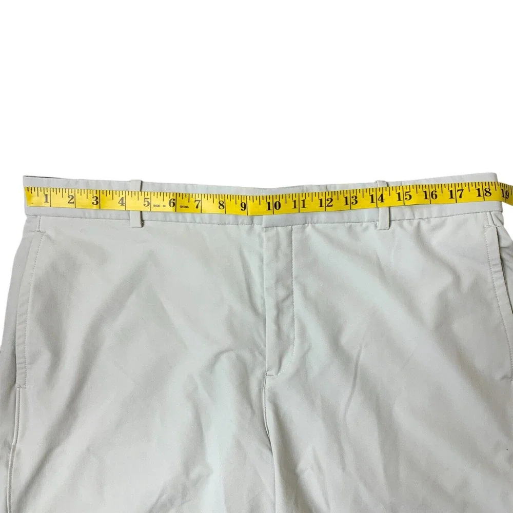 Nike Golf Shorts Adult Size 36 White Pockets Outdoor Nike DRI-FIT Active Mens - Picture 5 of 7